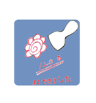 フェミニン系Girlのメッセージスタンプ。（個別スタンプ：13）