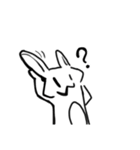 かんたんうさぎさん（個別スタンプ：32）