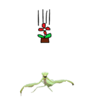 カマキリに落書き3ー2BIG（個別スタンプ：26）