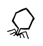 ファージのあいさつ（個別スタンプ：40）