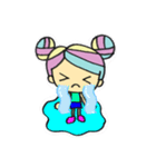 からふる るるちゃんスタンプ（個別スタンプ：5）