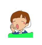 明るい女の子です（個別スタンプ：8）