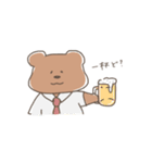 くまのクマ助（個別スタンプ：15）