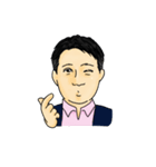 ヒゲを剃ったおっさん（個別スタンプ：12）