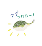 魚釣り(リアル)（個別スタンプ：1）