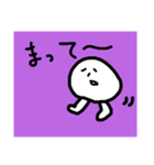 落書きの謎キャラ、2（個別スタンプ：3）