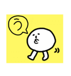 落書きの謎キャラ、2（個別スタンプ：21）