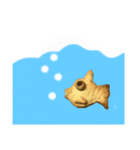 #おさかなクッキー（個別スタンプ：22）