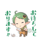 働く妖精スタンプ（個別スタンプ：8）