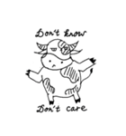 牛君の理想的な週末（個別スタンプ：2）