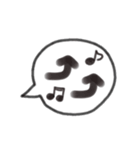 吹き出し顔絵文字♪（個別スタンプ：11）