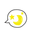 吹き出し顔絵文字♪（個別スタンプ：15）