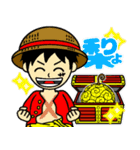 梨農家×ONE PIECE（個別スタンプ：34）