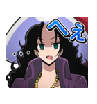 ONE PIECE 金棒のアルビダ 萌えスタンプ 4（個別スタンプ：2）