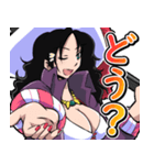 ONE PIECE 金棒のアルビダ 萌えスタンプ 4（個別スタンプ：9）