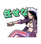 ONE PIECE 金棒のアルビダ 萌えスタンプ 4（個別スタンプ：17）