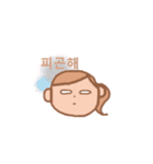友達と使う韓国語1（個別スタンプ：13）
