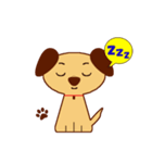 羊と犬のシンプルスタンプ（個別スタンプ：4）