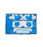 ONE PIECE みんなでタイトル（個別スタンプ：8）