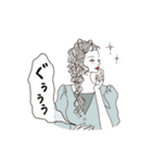 口下手なおねえさん（個別スタンプ：1）