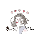 口下手なおねえさん（個別スタンプ：21）