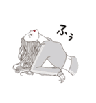 口下手なおねえさん（個別スタンプ：25）