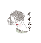 口下手なおねえさん（個別スタンプ：28）