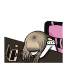 大人女子のオンとオフ（個別スタンプ：6）
