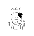 バイト中の落書きたち2（個別スタンプ：18）