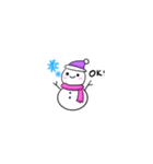 雪だるまちゃんだよ（個別スタンプ：1）