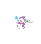 雪だるまちゃんだよ（個別スタンプ：8）