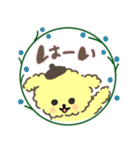 クマのようなふわ猫ちゃんスタンプ（個別スタンプ：25）