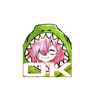 DX怪獣ちゃん。（個別スタンプ：8）