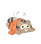殿たぬきと忍者きつね（個別スタンプ：6）