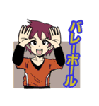「スポーツ」手話言語（個別スタンプ：4）