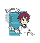 「スポーツ」手話言語（個別スタンプ：6）