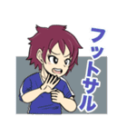 「スポーツ」手話言語（個別スタンプ：10）