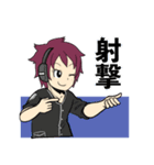 「スポーツ」手話言語（個別スタンプ：16）