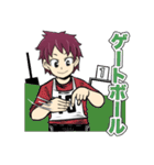 「スポーツ」手話言語（個別スタンプ：20）