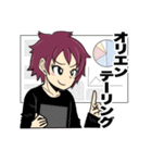 「スポーツ」手話言語（個別スタンプ：21）