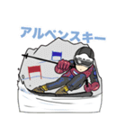 「スポーツ」手話言語（個別スタンプ：24）