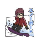 「スポーツ」手話言語（個別スタンプ：25）