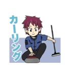 「スポーツ」手話言語（個別スタンプ：28）