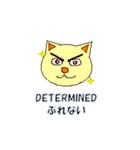 ABC気持ちねこさん（個別スタンプ：4）