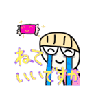 真由美何出漏良良矢人任三銃士烏顔酢印（個別スタンプ：15）