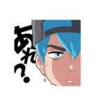 真由美何出漏良良矢人任三銃士烏顔酢印（個別スタンプ：34）