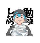 真由美何出漏良良矢人任三銃士烏顔酢印（個別スタンプ：36）