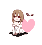 ♡かわいい女の子のゆるかわスタンプ♡（個別スタンプ：2）