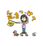 主婦・柚里さん（個別スタンプ：22）