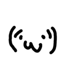 顔文字(正直使えない)（個別スタンプ：13）
